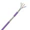 HsD - Câble monobrin - Cat7 S/FTP - 4 paires violet LSZH Dca - 500m * 3050504 *