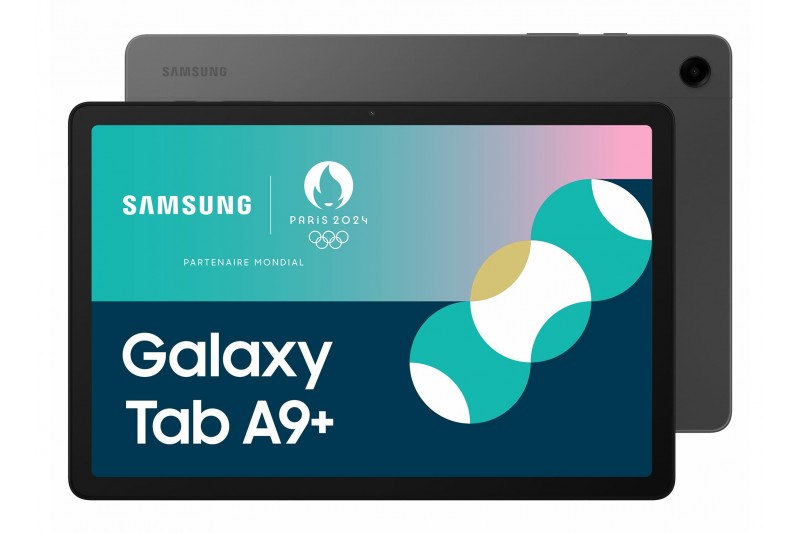 Samsung Galaxy Tab A9+ 11  WiFi  64go Webcam Android Graphite X210