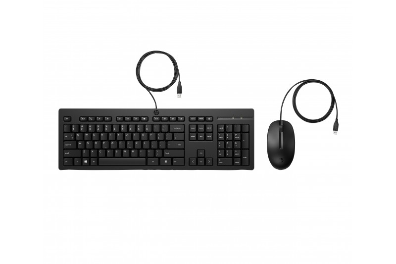 Ensemble clavier/souris filaire Hp 225 * 286J4AA * Ensemble clavier/souris filaire Hp 225 * 286J4AA *