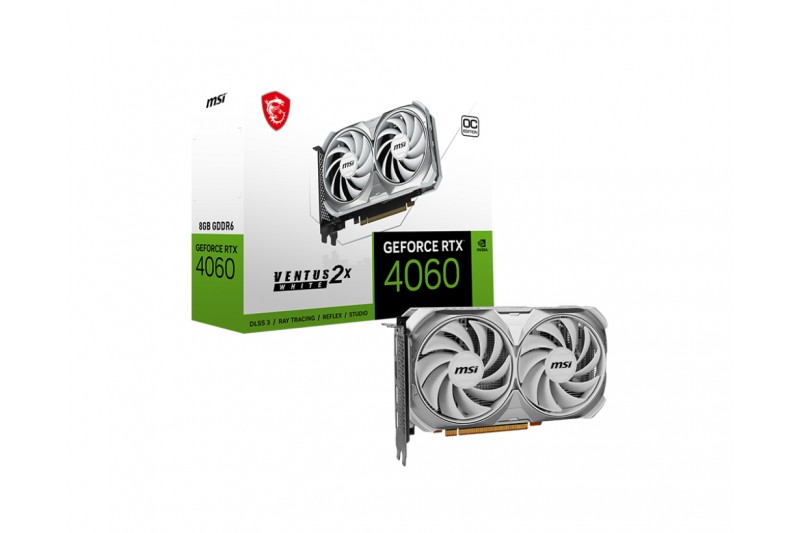 MSI RTX 4060 VENTUS 2X White 8go * 912-V516-032 *