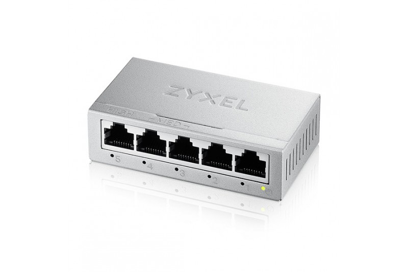 Zyxel GS-105B - Switch commutateur - 5 ports - non géré 10/100/1000 Zyxel GS-105B - Switch commutateur - 5 ports - non géré 10/100/1000