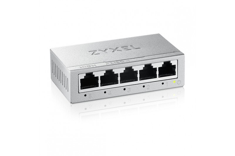 Zyxel GS-105B - Switch commutateur - 5 ports - non géré 10/100/1000 Zyxel GS-105B - Switch commutateur - 5 ports - non géré 10/100/1000
