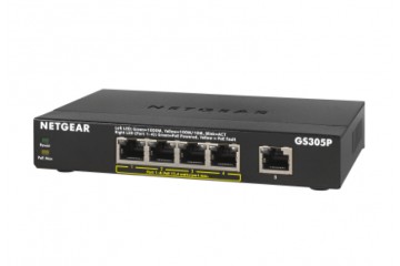 NETGEAR GS305Pv2 - Switch commutateur - 5 ports - POE - non géré
