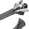 Gaine 3 mètres range câbles facile à couper 13-22mm
