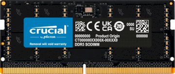 Mémoire SODIMM DDR5 -5600 32Go * Crucial CT32G56C46S5  *