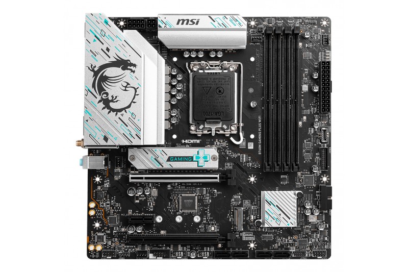 MSI B760M GAMING PLUS WIFI DDR5 mATX LGA1700 M.2 B760 DDR5 proc serie 12/13