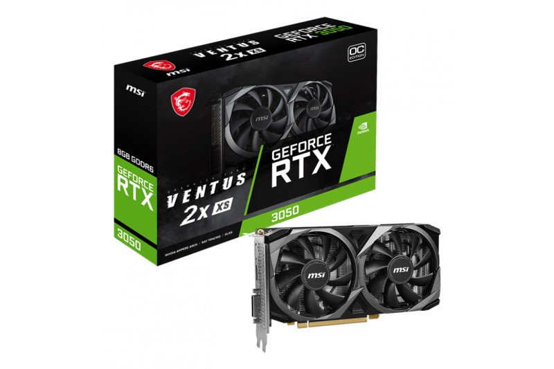 MSI RTX 3050 VENTUS 2X XS 8G OC MSI RTX 3050 VENTUS 2X XS 8G OC