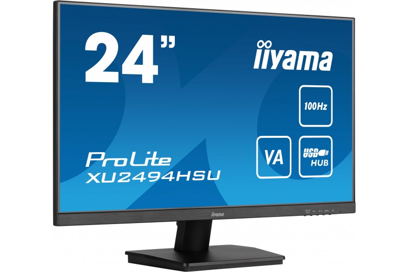 iiyama ProLite XU2494HSU-B6 LED 23.8 Full HD 100Hz VA 1 ms HDMI DP HP iiyama ProLite XU2494HSU-B6 LED 23.8 Full HD 100Hz VA 1 ms HDMI DP HP