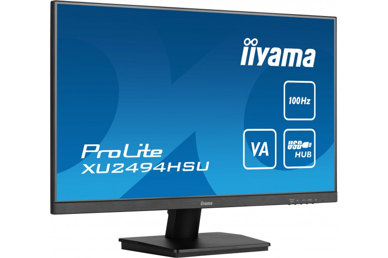 iiyama ProLite XU2494HSU-B6 LED 23.8 Full HD 100Hz VA 1 ms HDMI DP HP iiyama ProLite XU2494HSU-B6 LED 23.8 Full HD 100Hz VA 1 ms HDMI DP HP