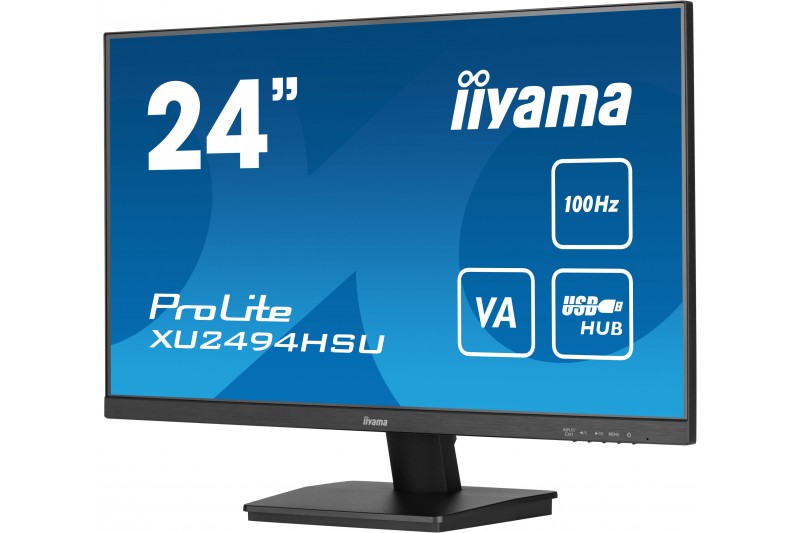 iiyama ProLite XU2494HSU-B6 LED 23.8 Full HD 100Hz VA 1 ms HDMI DP HP iiyama ProLite XU2494HSU-B6 LED 23.8 Full HD 100Hz VA 1 ms HDMI DP HP