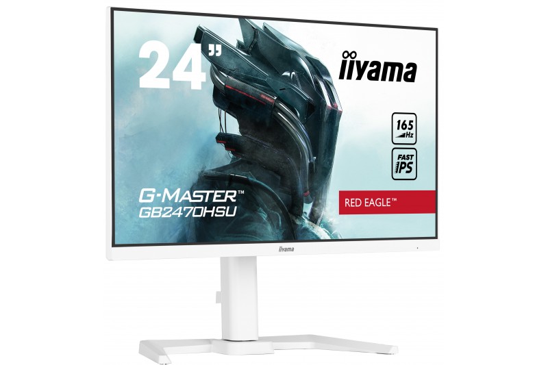 iiyama G-Master GB2470HSU-W5  LED 24 Full HD 165Hz IPS 0,8 ms HDMI DP HP Blanc