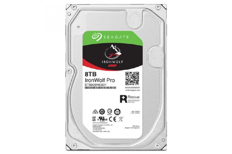DD Interne 3,5 Seagate IronWolf Pro 8 To  - 256Mo *Seagate  ST8000NT001*