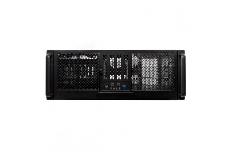 Unykach UK4329 boitier Rack 4U 19  3.5 2.5 USB 3.2 USB-C noir