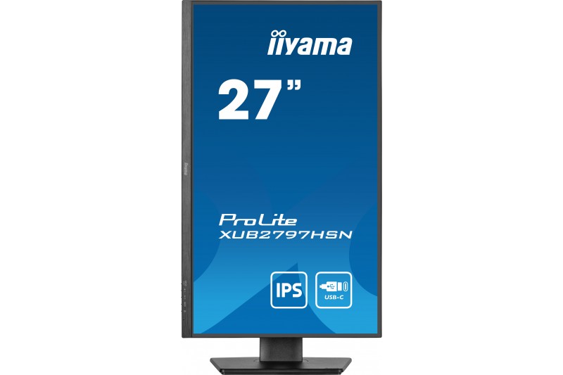 Ecran 27 1 ms DP HDMI mult Noir Station USB-C * iiyama ProLite XUB2797HSN-B1 * Ecran 27 1 ms DP HDMI mult Noir Station USB-C * iiyama ProLite XUB2797HSN-B1 *