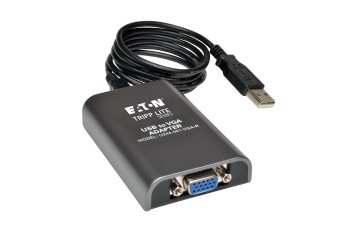 Eaton Tripp Lite Series USB 2.0 to VGA Dual Multi-Monitor External Video Graphic