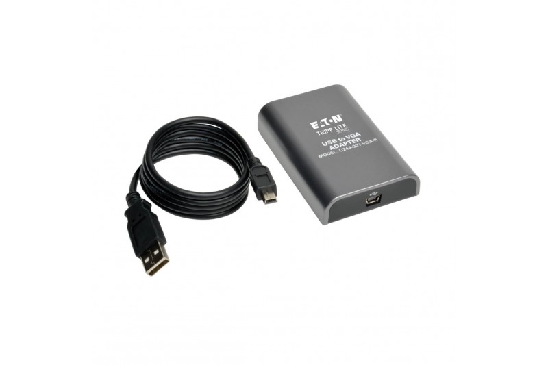 Eaton Tripp Lite Series USB 2.0 to VGA Dual Multi-Monitor External Video Graphic