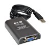 Eaton Tripp Lite Series USB 2.0 to VGA Dual Multi-Monitor External Video Graphic