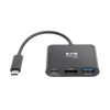 Eaton Tripp Lite Series USB C to HDMI Adapter w/USB-A Hub and PD Charging - USB