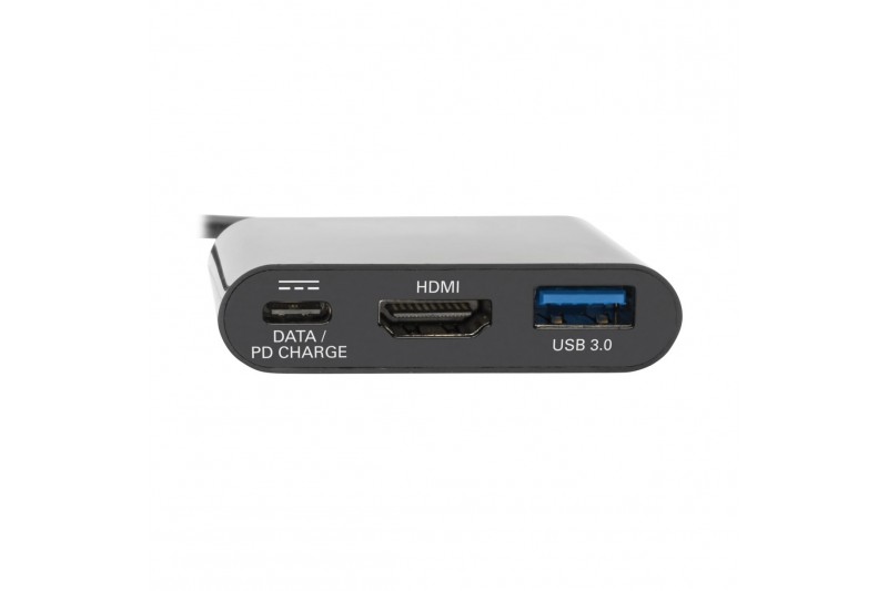 Eaton Tripp Lite Series USB C to HDMI Adapter w/USB-A Hub and PD Charging - USB