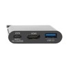 Eaton Tripp Lite Series USB C to HDMI Adapter w/USB-A Hub and PD Charging - USB