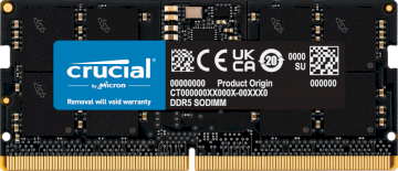 Mémoire SODIMM DDR5 -5600 16Go * Crucial CT16G56C46S5  *