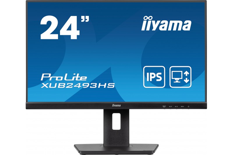 Moniteur iiyama ProLite XUB2493HS-B6 Hdmi DP 23.8 - LED 0.5 ms IPS Multm Moniteur iiyama ProLite XUB2493HS-B6 Hdmi DP 23.8 - LED 0.5 ms IPS Multm