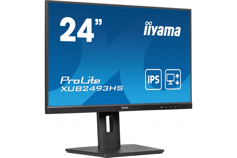 Moniteur iiyama ProLite XUB2493HS-B6 Hdmi DP 23.8 - LED 0.5 ms IPS Multm