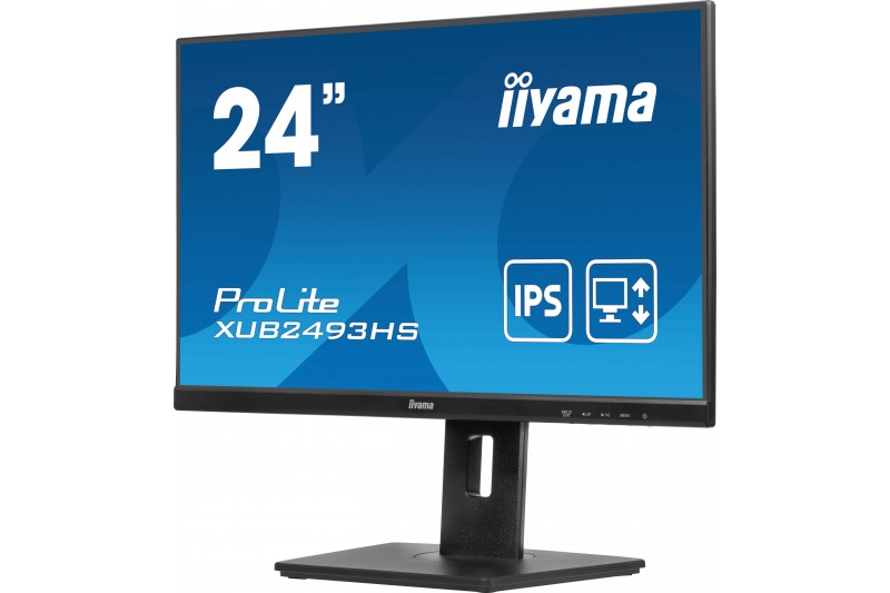 Moniteur iiyama ProLite XUB2493HS-B6 Hdmi DP 23.8 - LED 0.5 ms IPS Multm Moniteur iiyama ProLite XUB2493HS-B6 Hdmi DP 23.8 - LED 0.5 ms IPS Multm