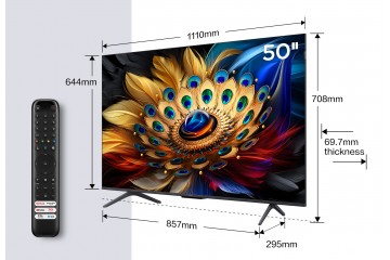 TV QLED 50 POUCES 4K Google TV TCL 50C69B