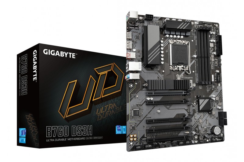 Gigabyte B760 DS3H carte mère Intel B760 Express LGA 1700 ATX DDR 5