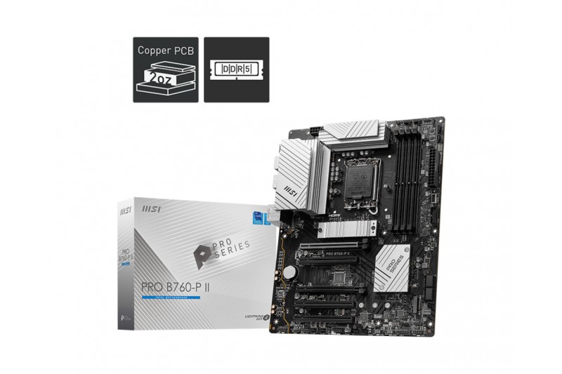 MSI PRO B760-P II carte mère Intel B760 LGA 1700 ATX