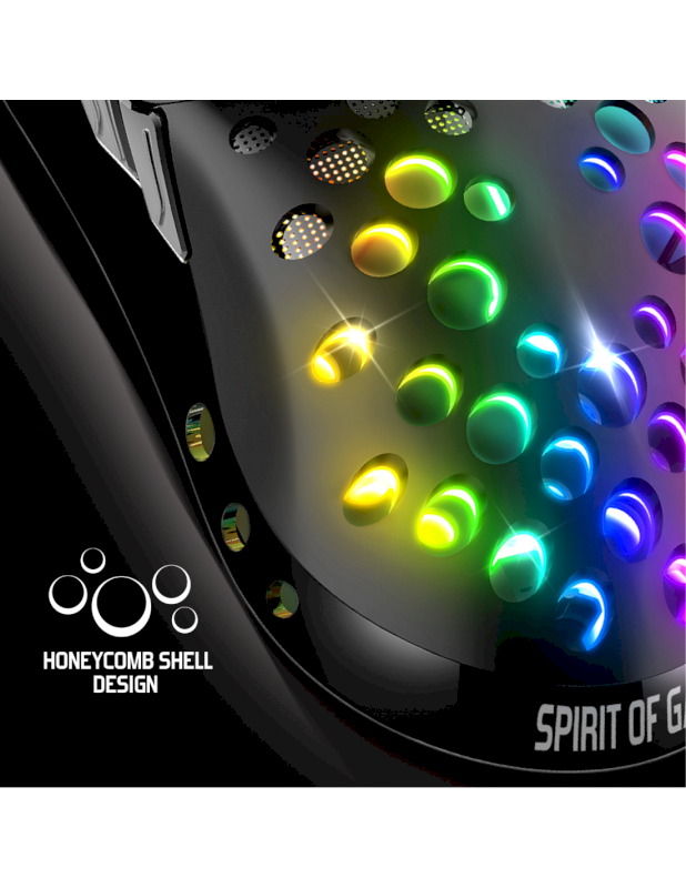 Souris filaire Spirit Of Gamer ELITE-M80 12000 DPI RGB * S-EM80 *