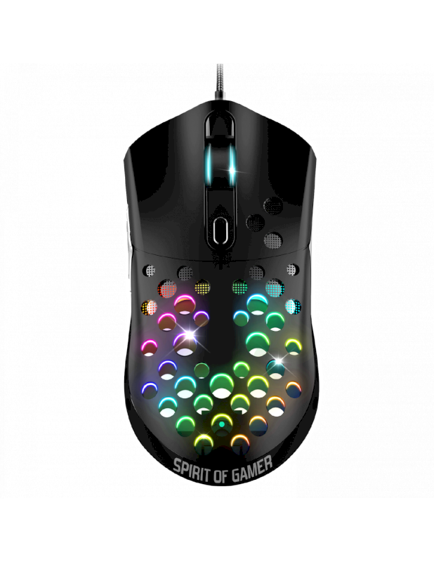Souris filaire Spirit Of Gamer ELITE-M80 12000 DPI RGB * S-EM80 *