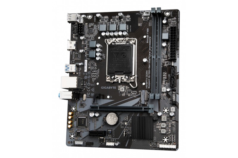 GIGABYTE H610M K mATX LGA1700 USB3.2 M.2 H610 DDR4 HDMI GIGABYTE H610M K mATX LGA1700 USB3.2 M.2 H610 DDR4 HDMI