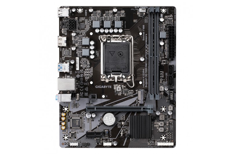 GIGABYTE H610M K mATX LGA1700 USB3.2 M.2 H610 DDR4 HDMI