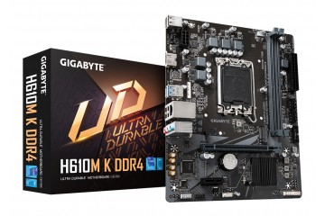 GIGABYTE H610M K mATX LGA1700 USB3.2 M.2 H610 DDR4 HDMI