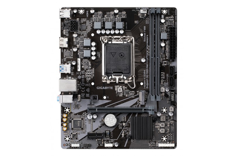 GIGABYTE H610M K mATX LGA1700 USB3.2 M.2 H610 DDR4 HDMI GIGABYTE H610M K mATX LGA1700 USB3.2 M.2 H610 DDR4 HDMI