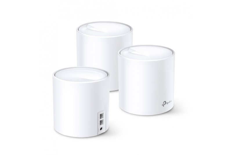 TP-Link Deco X20 V2 - système Wi-Fi - Wi-Fi 6 - de bureau pack de 3