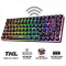 Clavier sans fil gamer retroeclairage RGB*Spirit of Gamer CLA-EK70RF*