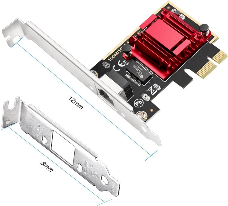 Carte Reseau 2.5Gbps PCI Express -Cudy PE25