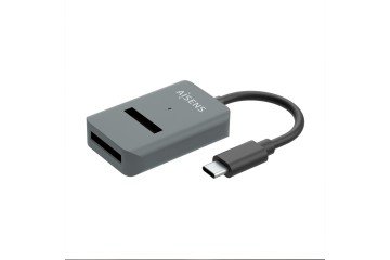 Station d'accueil USB-C Dock M.2 Sata Nvme vers USB 3.1 Gen2 *ASUC-M2D012-GR*