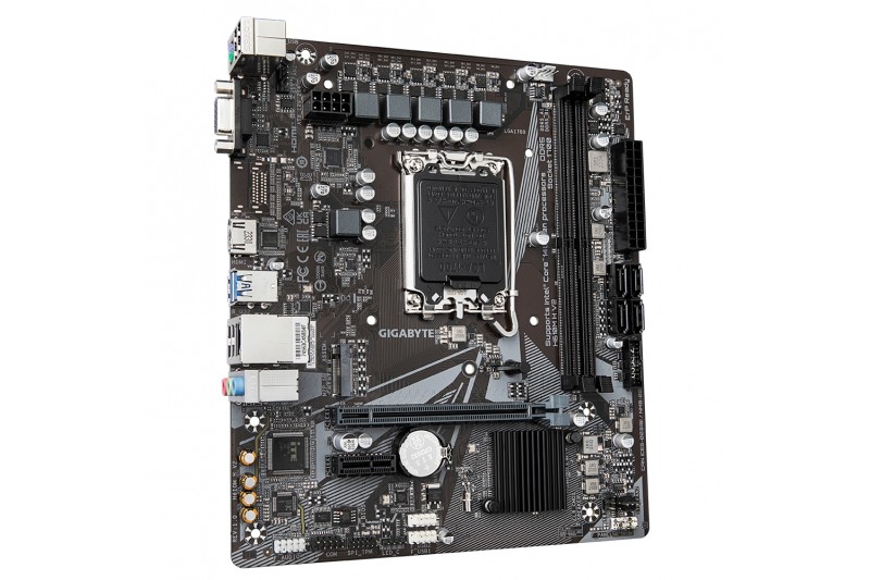 GIGABYTE H610M H V2 mATX LGA1700 USB3.2 M.2 H610 DDR5 HDMI