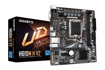 GIGABYTE H610M H V2 mATX LGA1700 USB3.2 M.2 H610 DDR5 HDMI
