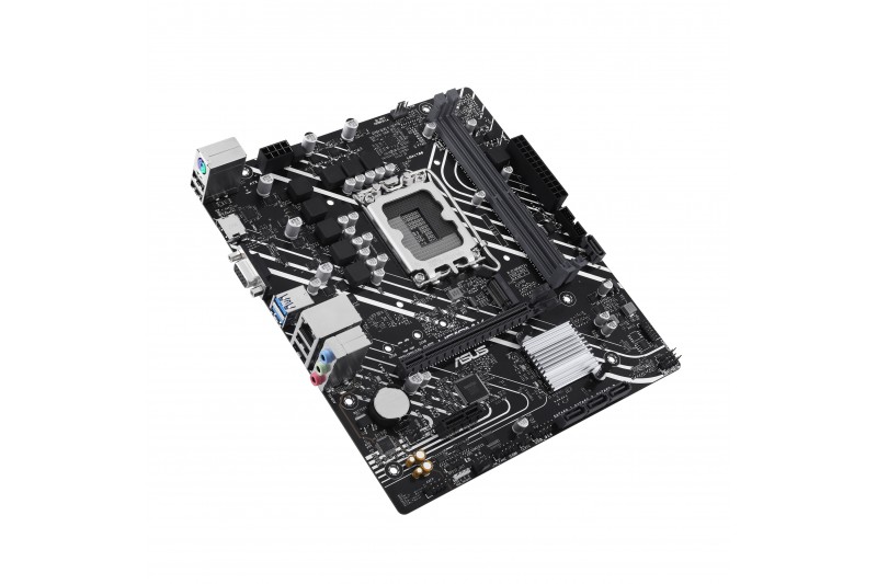 ASUS H610M-K DDR5 - carte-mère - mATX - Socket LGA1700 - H610 proc serie 12