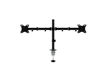 Support double écran Bras bureau pince 13-32 *Unykach UK710102 *
