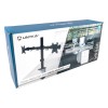 Support double écran Bras bureau pince 13-32 *Unykach UK710102 *