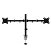 Support écran double bras noir - 13-32 max 10kg Unykach UK1422 * UK710102 *