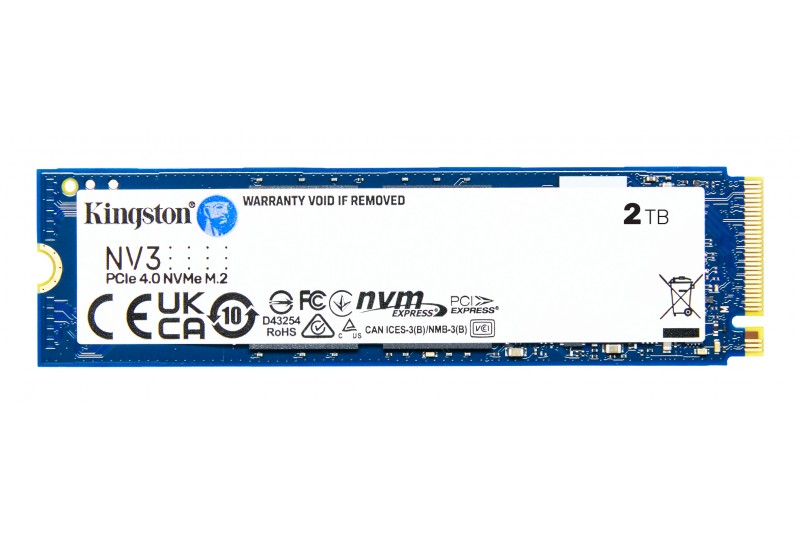 SSD Kingston M.2 2280 NVMe 2To NV3 * Kingston SNV3S/2000G* SSD Kingston M.2 2280 NVMe 2To NV3 * Kingston SNV3S/2000G*