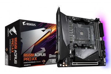 GIGABYTE B550I AORUS PRO AX carte mère AMD B550 DDR4 Emplacement AM4 mini ITX
