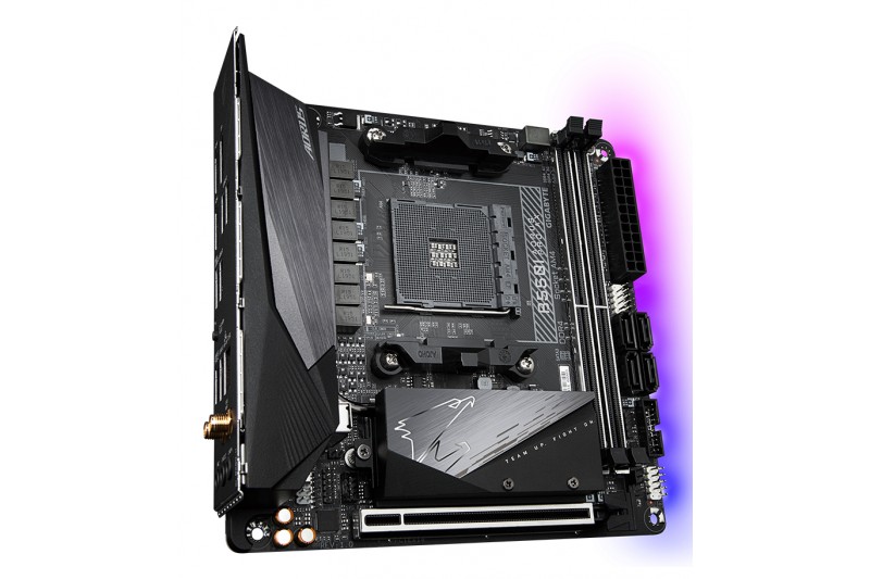 GIGABYTE B550I AORUS PRO AX carte mère AMD B550 DDR4 Emplacement AM4 mini ITX